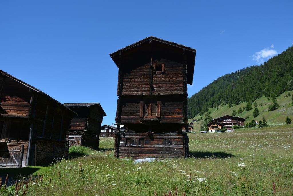 Hotel Restaurant Walliser Sonne Reckingen Exterior photo